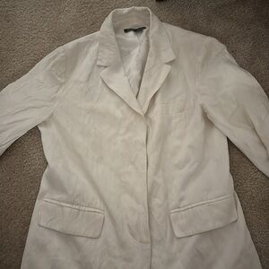 Vince cotton 3 button blazer. 42% cotton